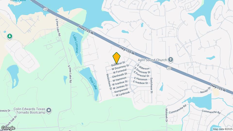 16915 Balmoral St Map and Location Details