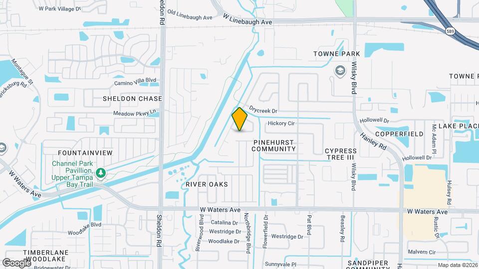 9007 Tree Valley Cir Map and Location Details