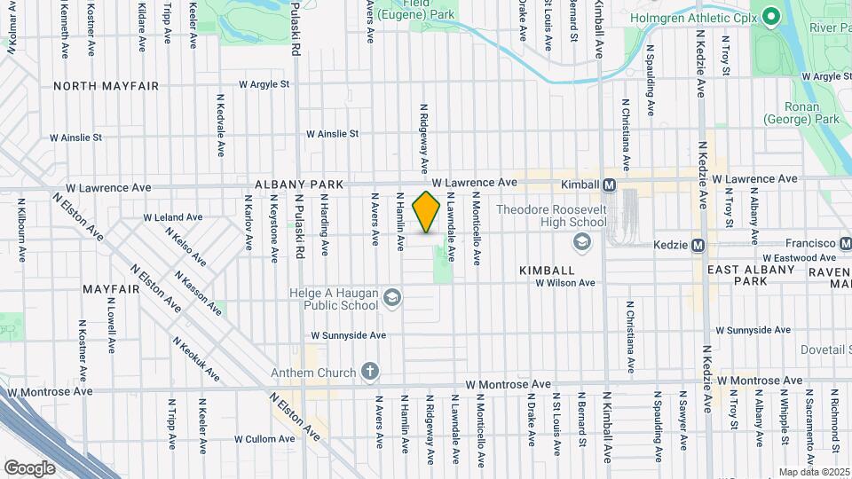 3725 W Leland Ave Map and Location Details