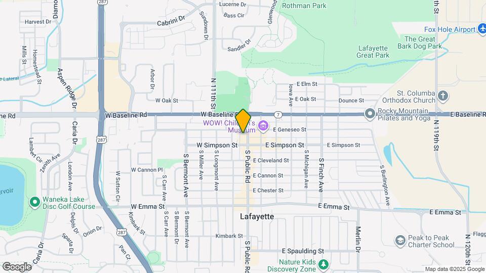 107 N Public Rd, Unit C Mapa y Detalles de la Ubicación