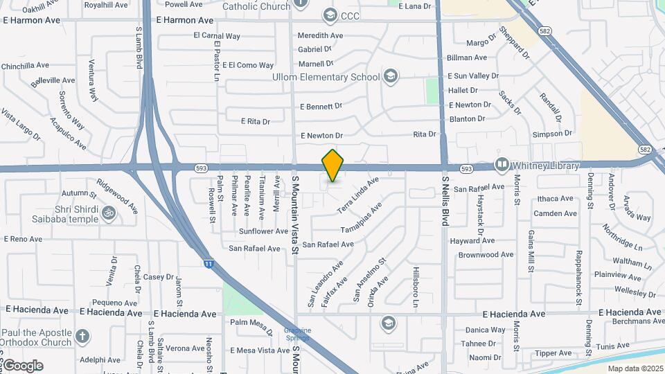 4954 Larkspur St Map and Location Details