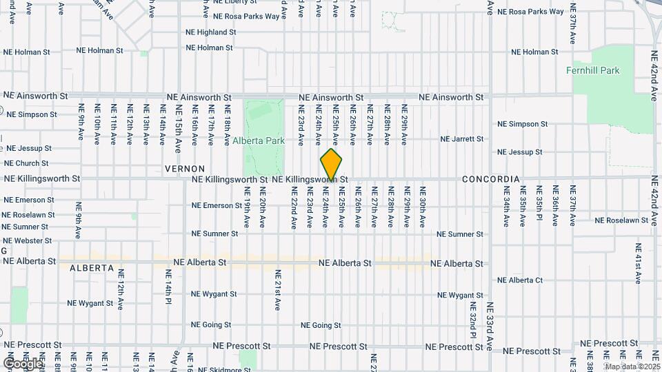5430 NE 24th Ave Map and Location Details