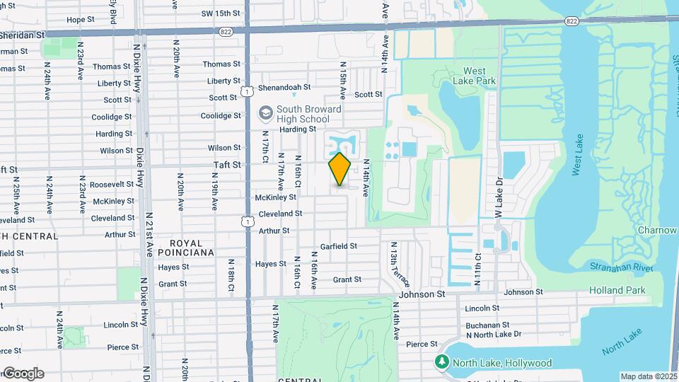 1532 Gabriel St Map and Location Details