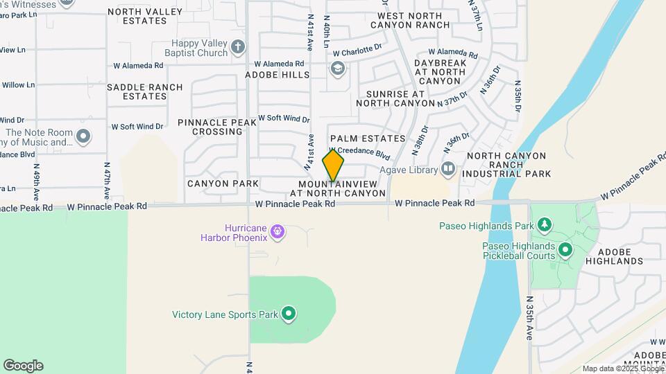 4050 W Electra Ln Map and Location Details