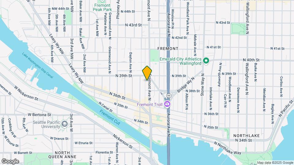 3823 Fremont Ave N Map and Location Details