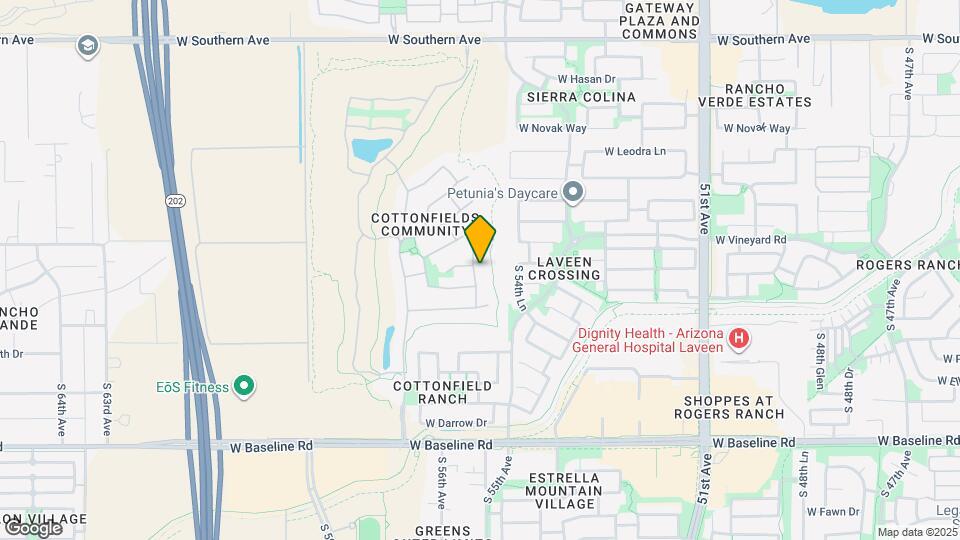 7003 S 55th Ln Map and Location Details