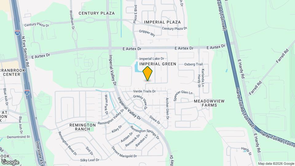 1115 Imperial Bend Dr Map and Location Details