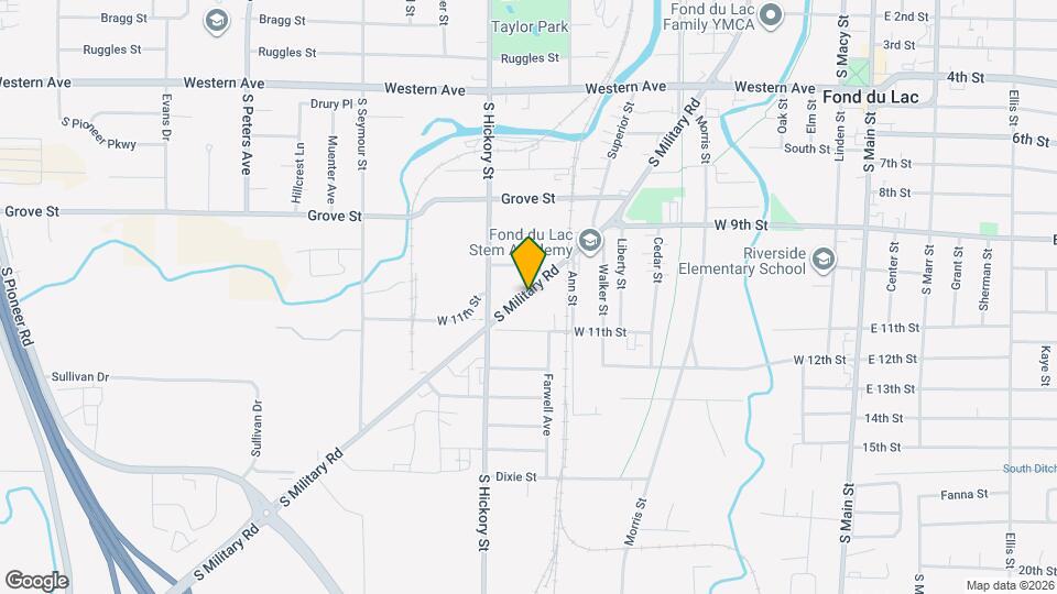 483 S Military Rd Map and Location Details