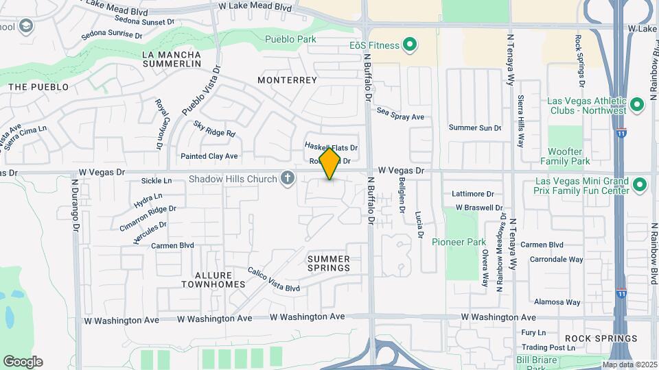 7705 Constanso Ave Map and Location Details