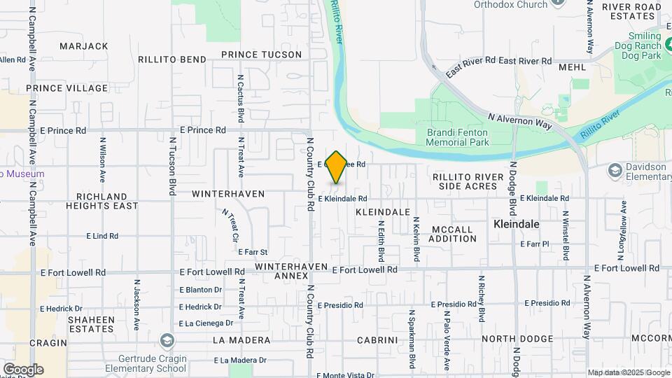3137 E Kleindale Rd Map and Location Details