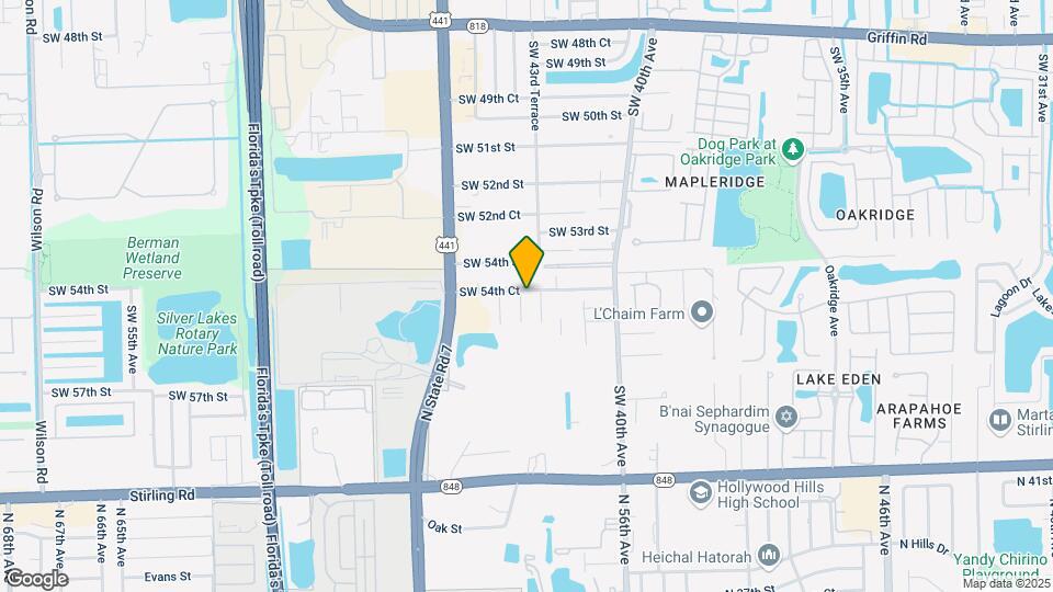 5414 SW 44th Ave Map and Location Details