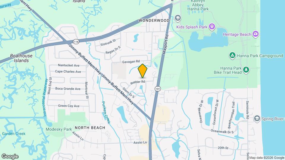 865 Rudder Rd Mapa y Detalles de la Ubicación