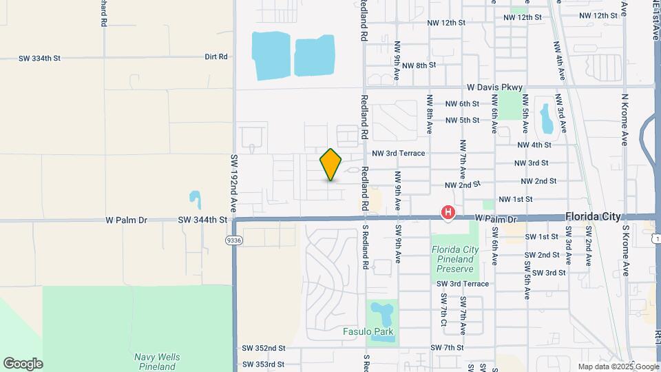 206 NW 11th Ct Map and Location Details