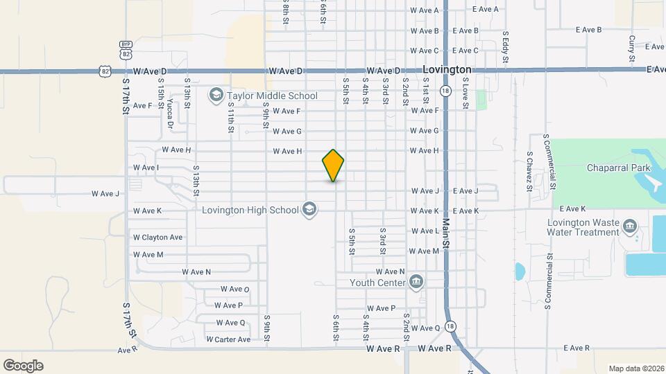 514 W Ave J Map and Location Details