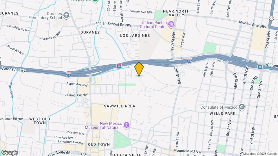 1425 Sawmill Rd NW Mapa y Detalles de la Ubicación