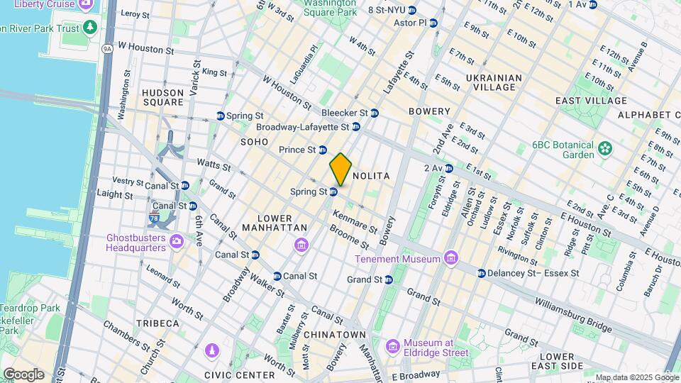 55 Spring Street Mapa y Detalles de la Ubicación