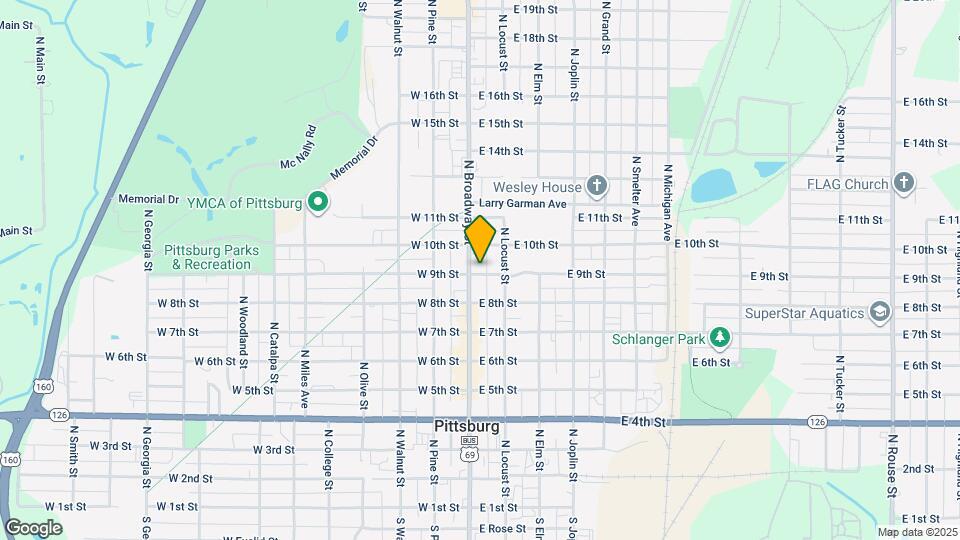 902 N Broadway St Mapa y Detalles de la Ubicación