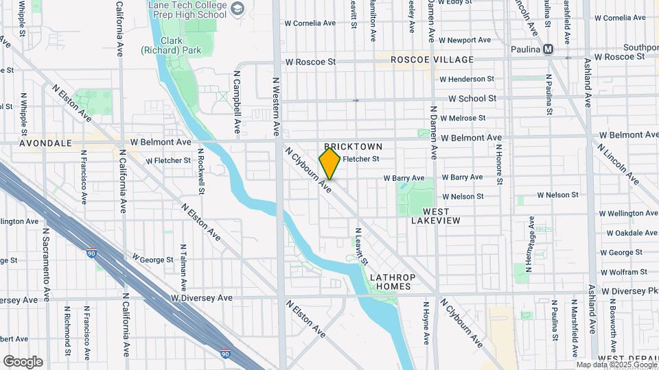 3063-3067 N Clybourn Ave Map and Location Details