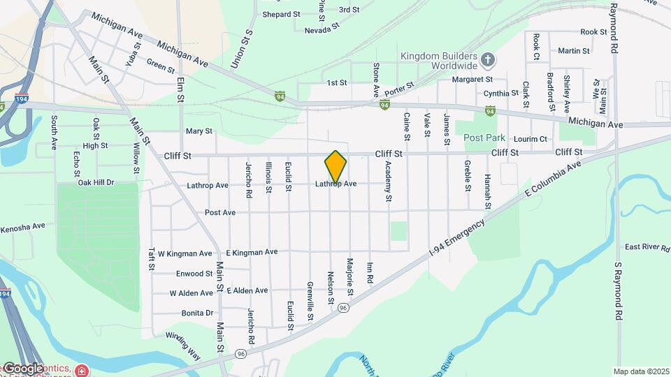 198 Lathrop Ave Map and Location Details