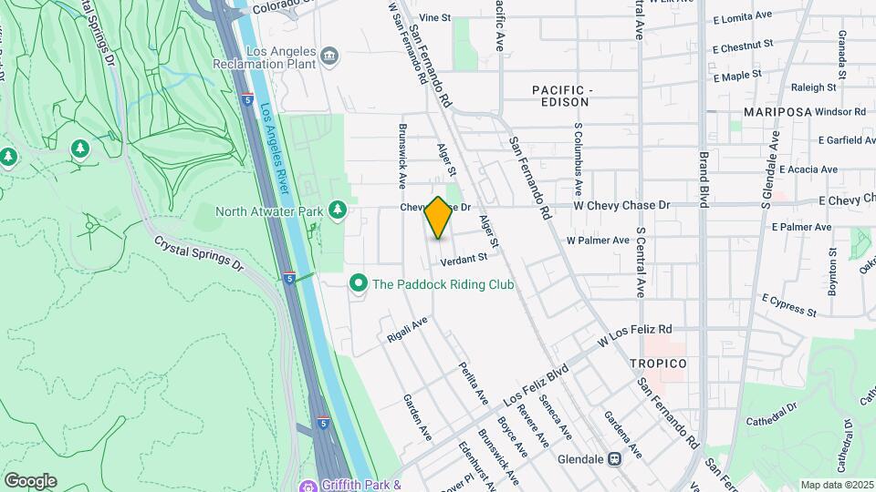 4323 Perlita Ave Map and Location Details