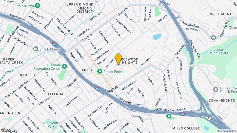 3801 Maybelle Ave Mapa y Detalles de la Ubicación