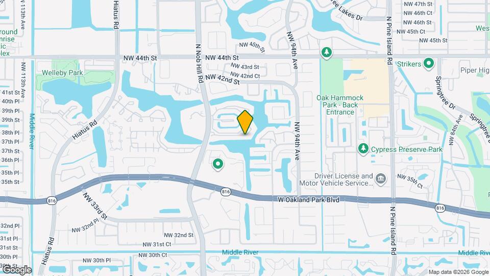 9838 Nob Hill Ct Map and Location Details