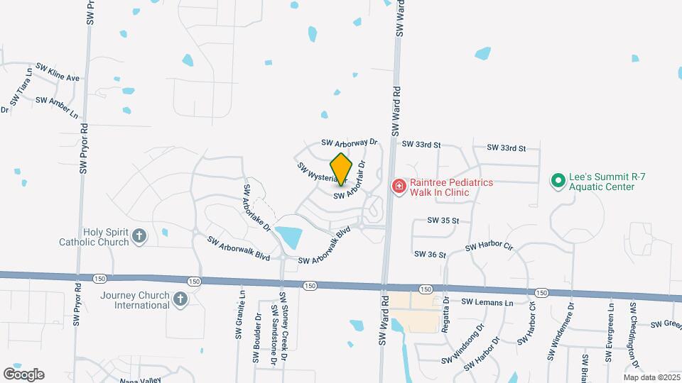 1142 SW Arborfair Dr Map and Location Details