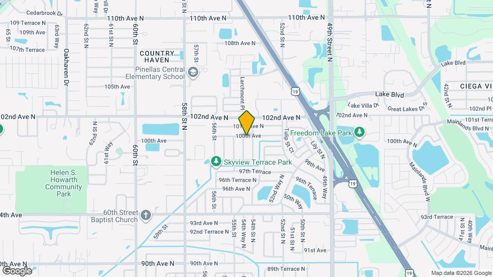 9995 54th St N Map and Location Details