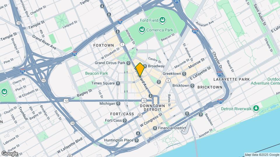 10 Grand River Ave Map and Location Details