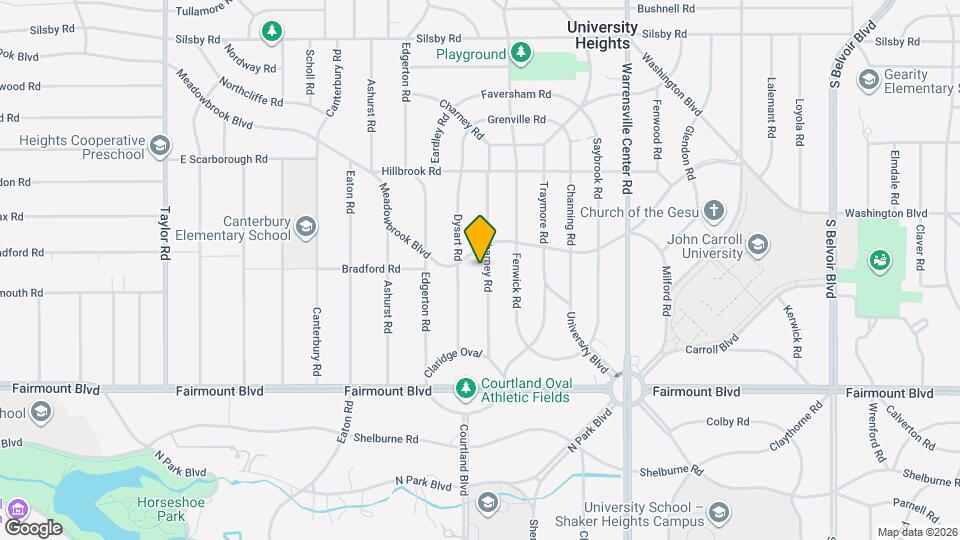 2540 Charney Rd Mapa y Detalles de la Ubicación