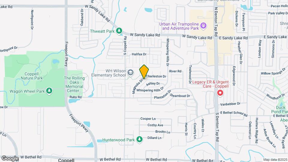 220 Magnolia Dr Map and Location Details