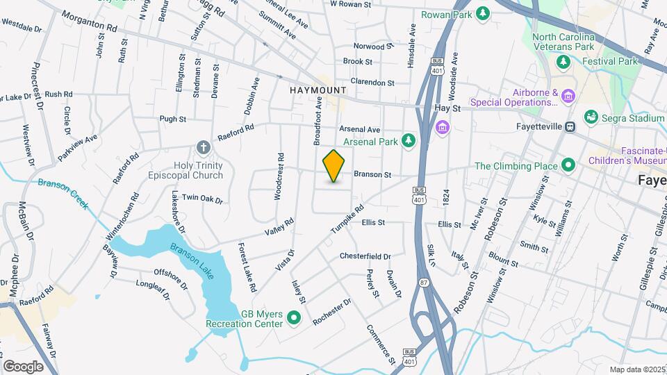 1116 Simpson St Mapa y Detalles de la Ubicación