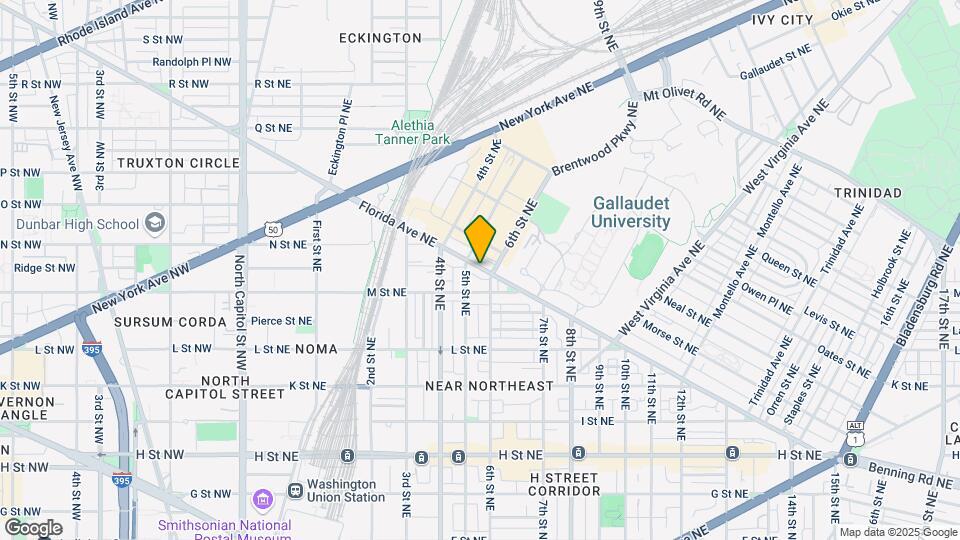 547 Florida Ave NE Map and Location Details