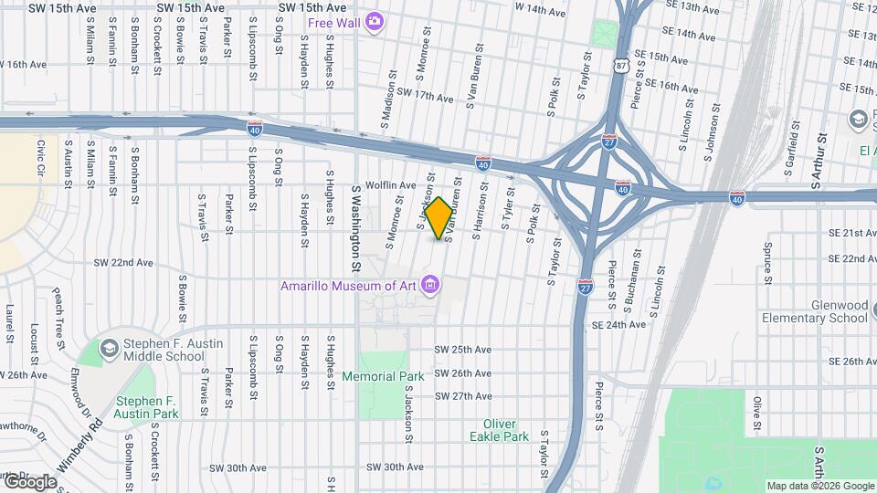 2108 S Van Buren St Map and Location Details
