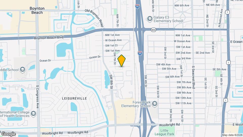 638 SW 4th Ave Map and Location Details