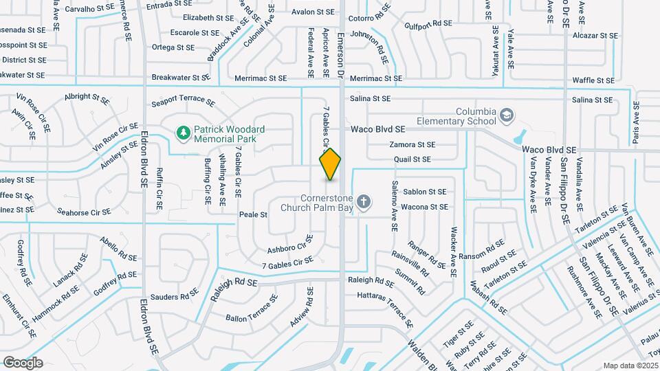 822 7 Gables Cir SE Map and Location Details