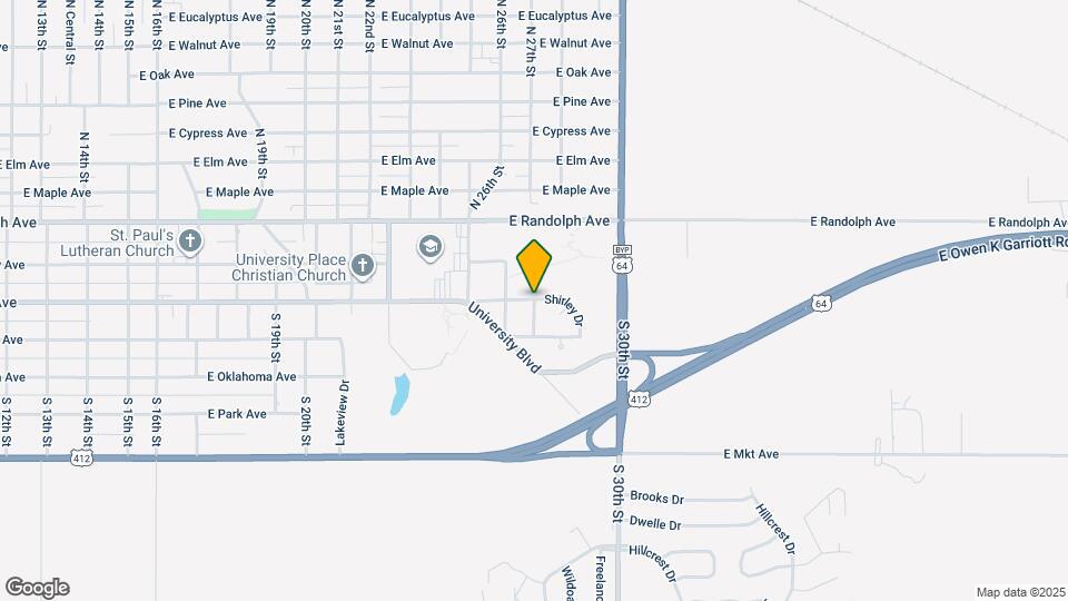 2713 E Maine Ave Map and Location Details