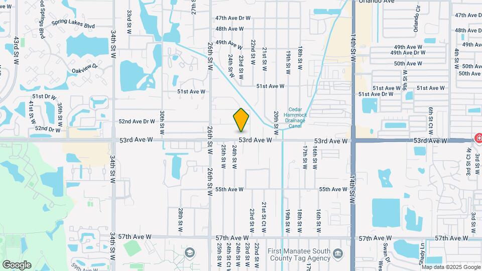 2309 53rd Ave W Mapa y Detalles de la Ubicación