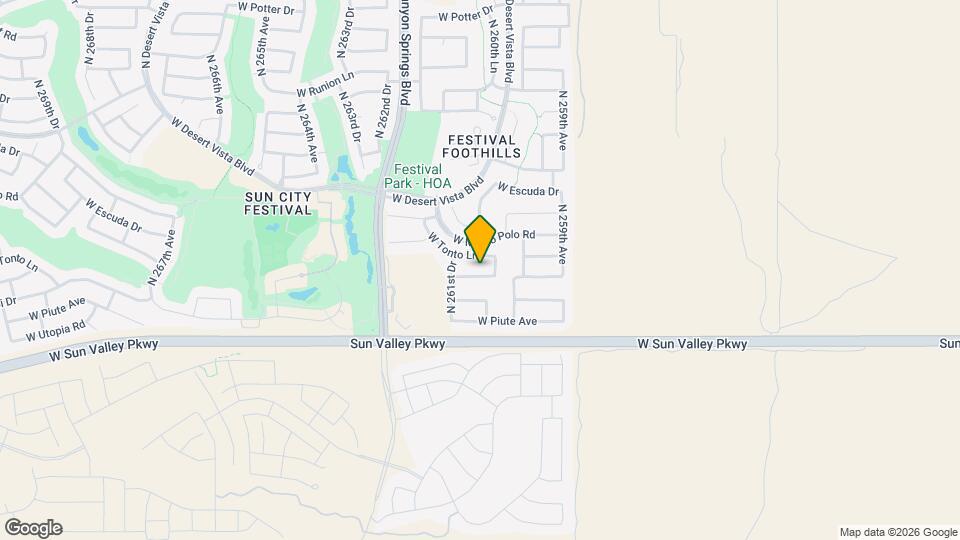 26086 W Sequoia Dr Map and Location Details