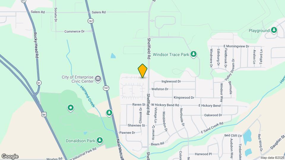 105 Birchwood Pl Map and Location Details