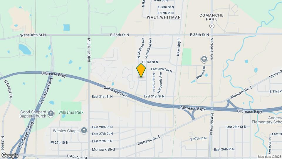 3205 N Garrison Ave Map and Location Details