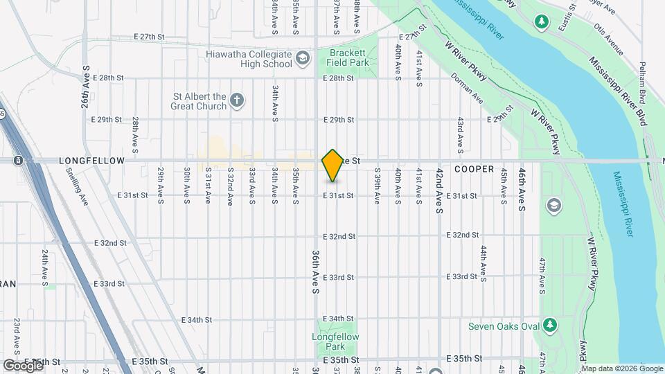 3036 37th Ave S, Unit 3036 Map and Location Details