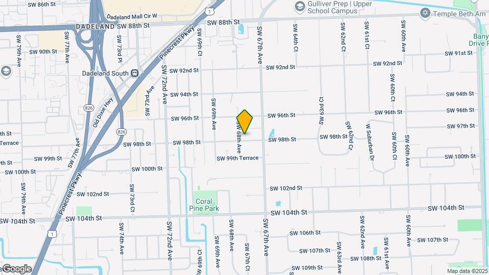 6795 SW 98th St Map and Location Details