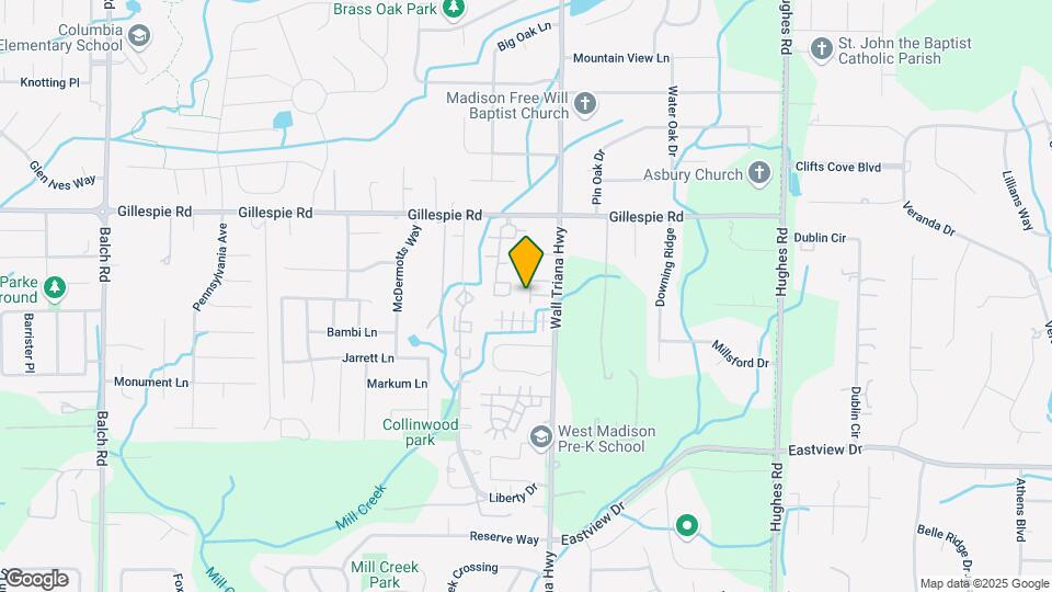 Spencer Trace Apartments Mapa y Detalles de la Ubicación