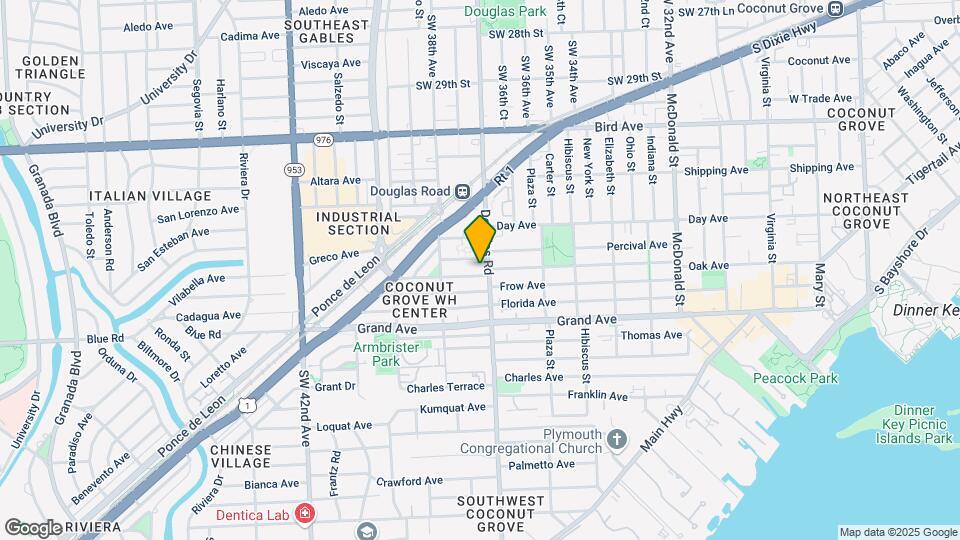 3715 Oak Ave Map and Location Details