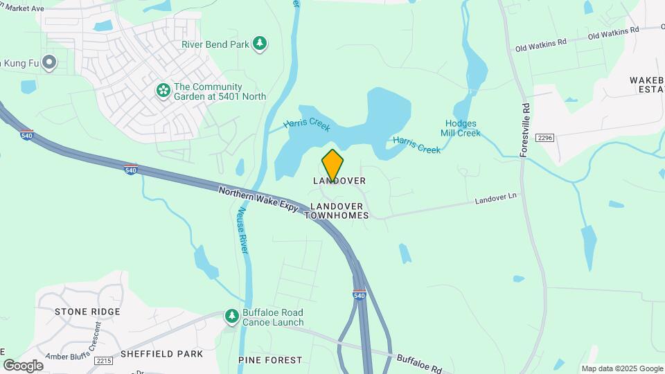 4008 Landover Ln Map and Location Details