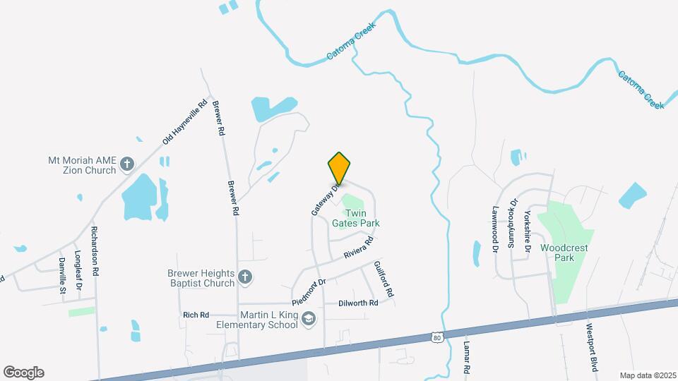 4109 Gateway Dr Map and Location Details