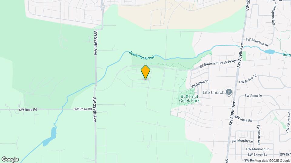 7344 SE Madrone St Map and Location Details