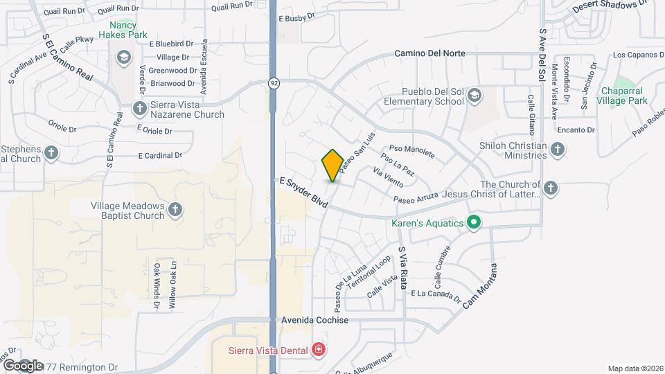 1417 Plaza Merito-Unit -A Map and Location Details