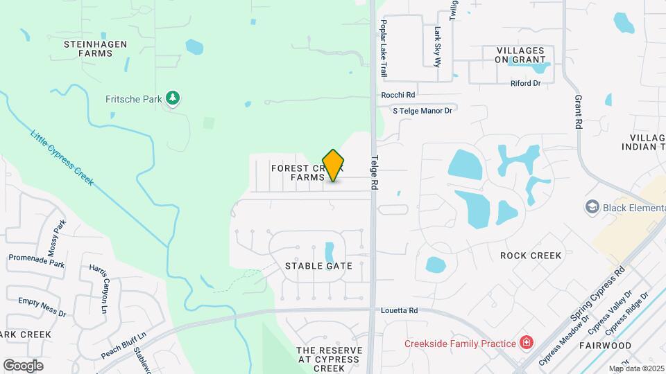 15418 Forest Creek Farms Dr Map and Location Details